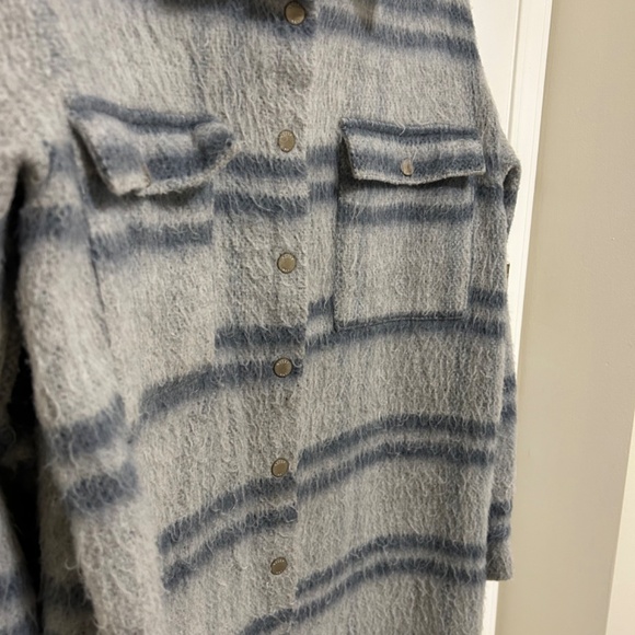 Noisy May Shacket Jacket Plaid Size Small - Picture 2 of 4